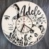 Оригинальные настенные часы Adele CL-0305