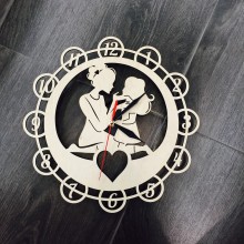Настенные часы 7Arts Любовь и нежность CL-0014