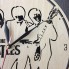 Часы настенные большие оригинальные 7Arts Эпоха The Beatles CL-0050
