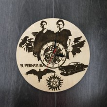 Часы настенные круглые 7Arts Сверхъестественное CL-0043
