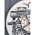 Дизайнерские деревянные часы 7Arts Сверхьестественное CL-0138