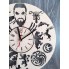 Часы из дерева на стену 7Arts Игра престолов CL-0148