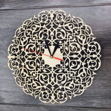 Настенные часы ручной работы 7Arts Винтажный орнамент CL-0013