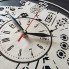 Настенные часы из натурального дерева 7rts Тысячелетний Сокол CL-0039
