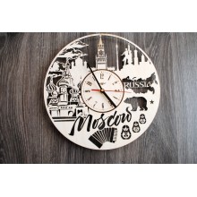 Интерьерные часы на стену Москва, Россия CL-0207 Интерьерные часы на стену Москва, Россия CL-0207