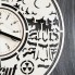 Часы из натурального дерева настенные по мотивам Fallout CL-0242
