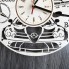 Стильные часы из дерева настенные Mercedes-Benz CL-0235