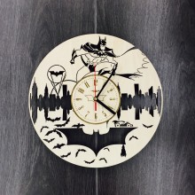 Часы из дерева на стену 7Arts Бэтмен CL-0081