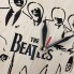 Часы настенные большие оригинальные 7Arts Эпоха The Beatles CL-0050