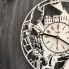 Настенные часы из дерева с плавным ходом Бэтмен CL-0260