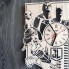 Настенные часы из дерева 7rts Лига справедливости CL-0194