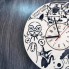 Часы настенные из натурального дерева Studio Ghibli CL-0226