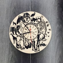 Настенные часы дизайнерские 7Arts Джунгли CL-0074