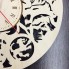 Оригинальные деревянные настенные часы 7Arts Железный трон CL-0171