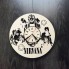 Часы оригинальные из дерева 7Arts Нирвана CL-0080