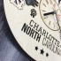 Интерьерные часы на стену 7Arts Шарлотт, Северная Каролина CL-0107