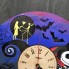 Часы настенные цветные из дерева 7Arts Кошмар перед Рождеством CL-0068