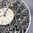 Часы ручной работы настенные деревянные 7Arts Летние цветы CL-0065