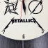 Часы из дерева на стену 7Arts Metallica CL-0049