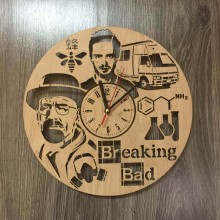 Настенные часы из дерева 7Arts Во все тяжкие CL-0184