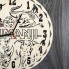 Стильные настенные часы деревянные Джуманджи CL-0256