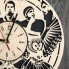 Бесшумные настенные часы из дерева Deftones CL-0277