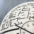 Настенные часы ручной работы из дерева 7Arts Звезда смерти CL-0104