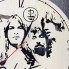 Бесшумные настенные часы из дерева 7Arts Pink Floyd CL-0062
