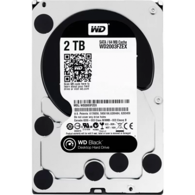 Жесткий диск Western Digital Black 2TB WD2003FZEX 7200rpm 64MB 3.5 SATA III