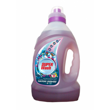 Гель для стирки белых и цветных вещей Super Wash 