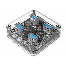 Высокоскоростной хаб ORICO USB 3.0 концентратор MH4U-U3-CR на 4 порта