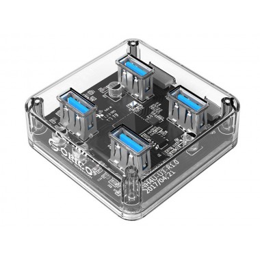 Высокоскоростной хаб ORICO USB 3.0 концентратор MH4U-U3-CR на 4 порта