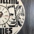 Концептуальные настенные часы в интерьер The Rolling Stones CL-0337