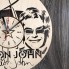 Оригинальные настенные часы «Элтон Джон»