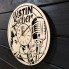 Концептуальные настенные часы из дерева Justin Bieber CL-0363