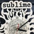 Круглые дизайнерские деревянные часы Sublime CL-0448