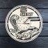 Оригинальные интерьерные настенные часы Shelby CL-0452