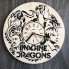 Концептуальные настенные часы в интерьер Imagine Dragons CL-0347