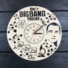 Тематические интерьерные настенные часы Теория большого взрыва CL-0443 Тематические интерьерные настенные часы Теория большого взрыва CL-0443