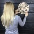 Тематические интерьерные настенные часы бесшумные Вино CL-0392