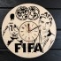 Часы настенные из дерева FIFA CL-0359