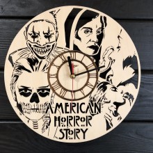 Концептуальные настенные часы в интерьер Американская история ужасов CL-0361