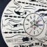 Часы настенные из дерева Плаванье CL-0394