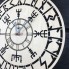 Оригинальные настенные часы из дерева Викинги CL-0396