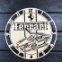 Круглые дизайнерские деревянные часы Феррари CL-0420
