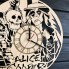 Концептуальные настенные часы в интерьер Alice Cooper CL-0354