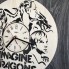 Концептуальные настенные часы в интерьер Imagine Dragons CL-0347