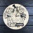 Очаровательные детские деревянные часы на стену Toy story CL-0450