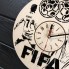 Часы настенные из дерева FIFA CL-0359