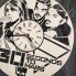 Концептуальные настенные часы в интерьер Thirty Seconds to Mars CL-0315